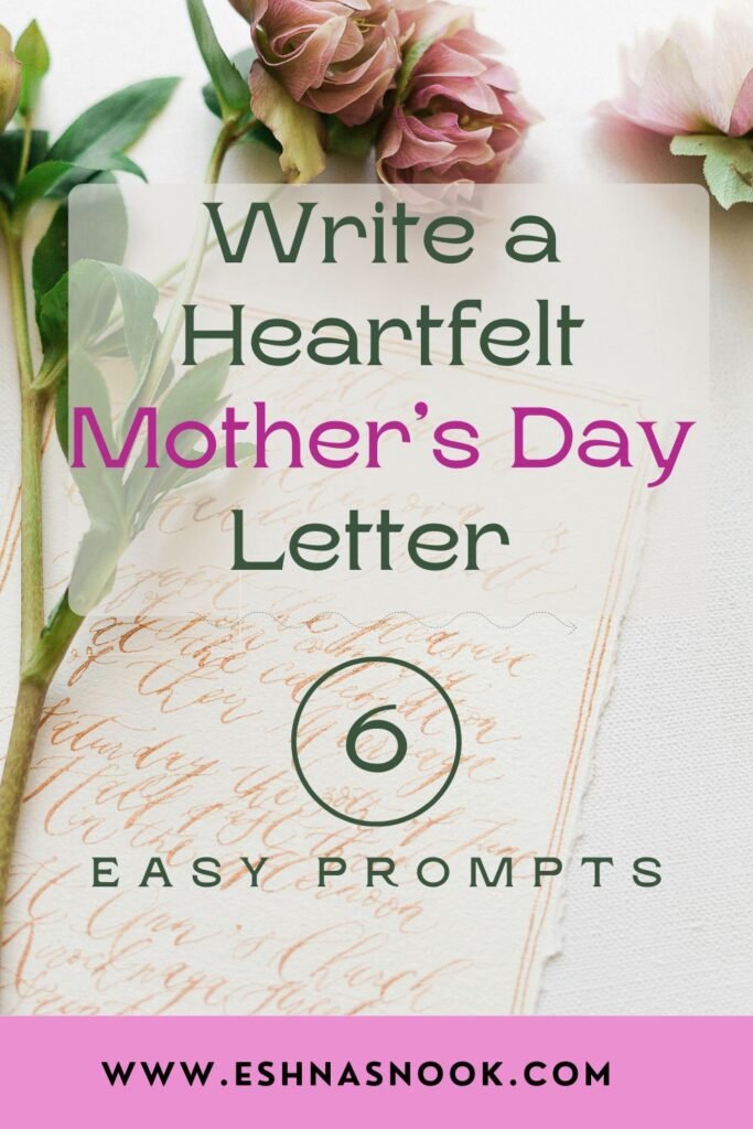 Mother's day letter
