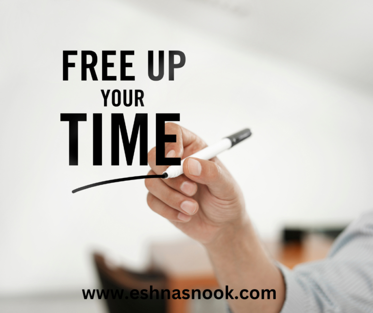 How To Get More Free Time and Reduce Stress