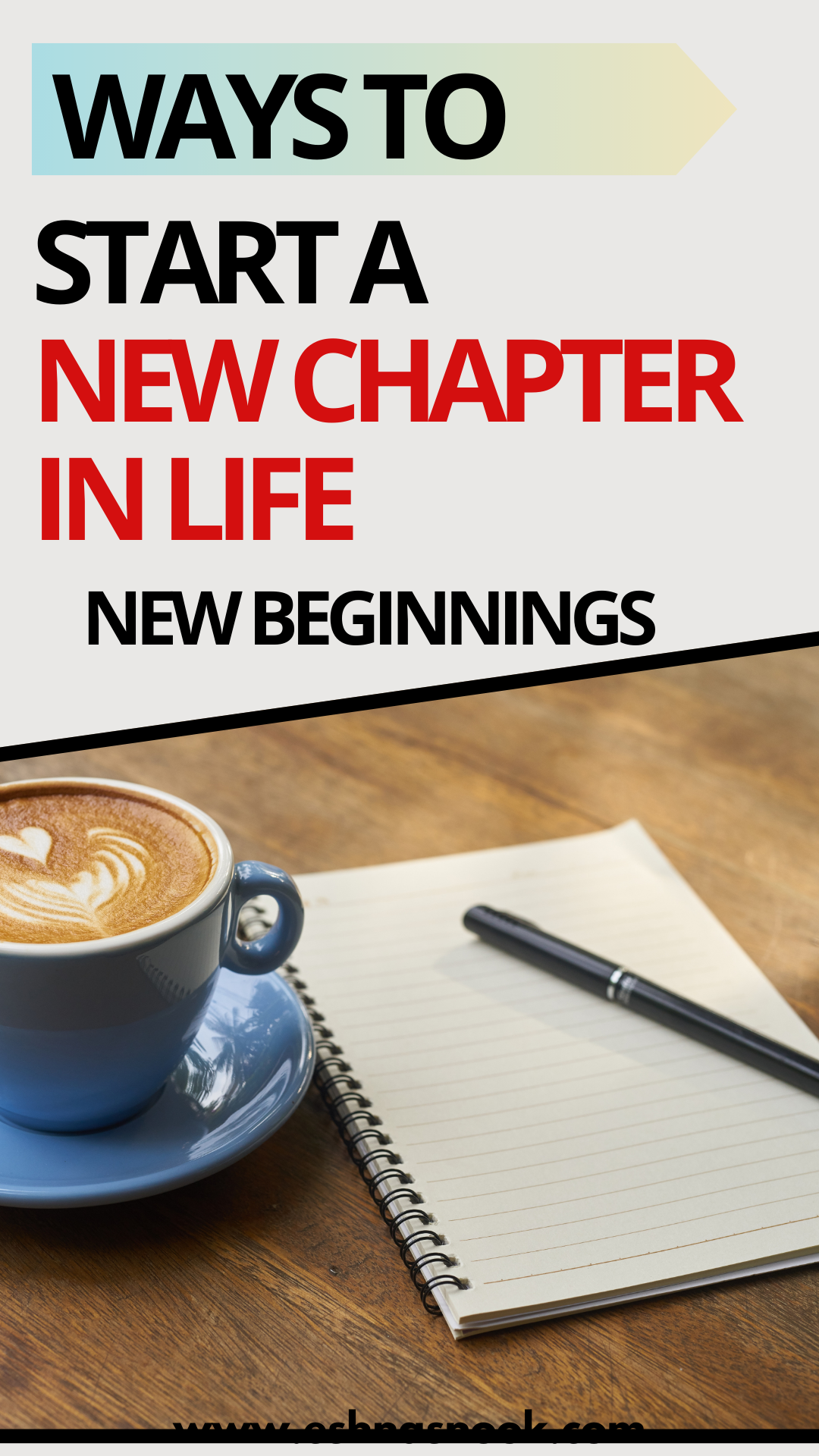 Want To Start A New Chapter In Life? Here's How To Do It