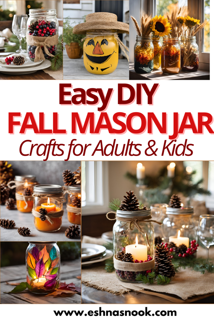 mason jar ideas for fall