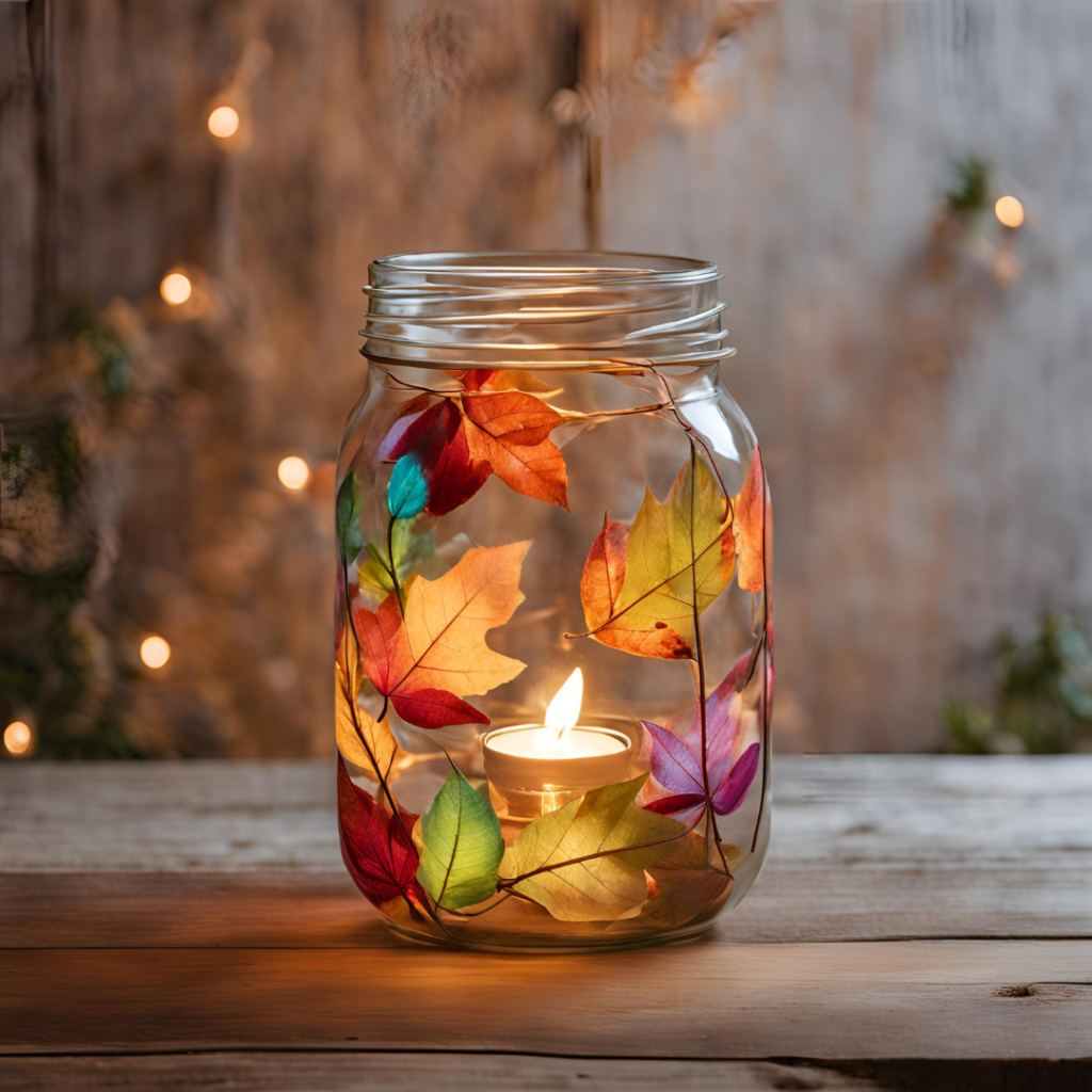  fall mason jar DIY craft ideas