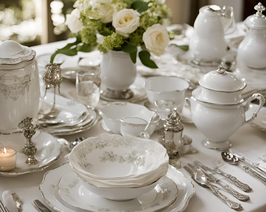 Thanksgiving Table decor Ideas fine china