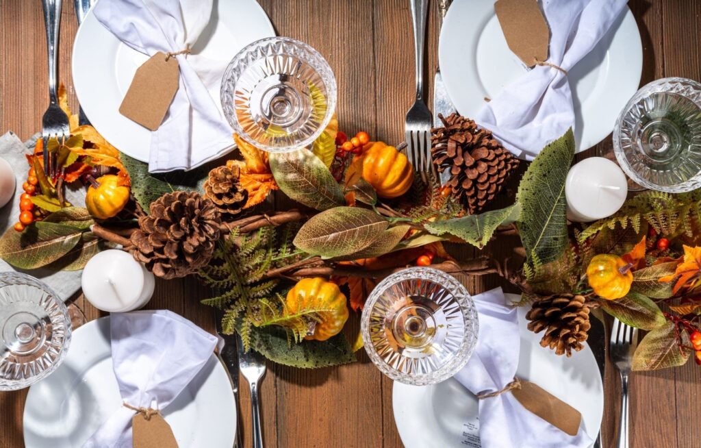 Thanksgiving Table decor Ideas rustic