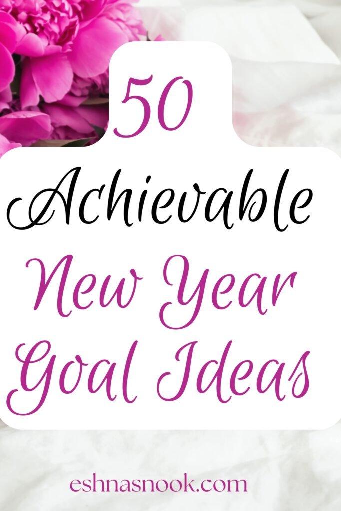 New Year Goal Ideas