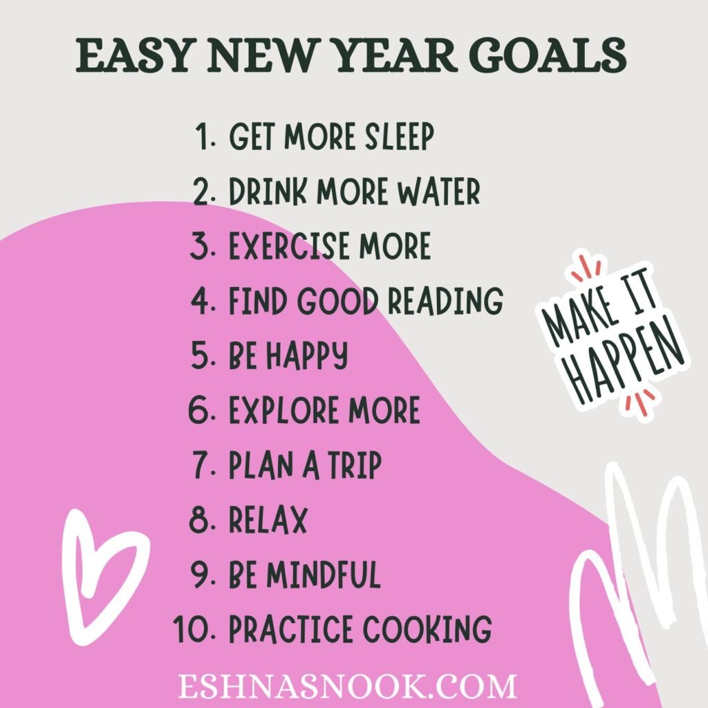 New Year Goals 3