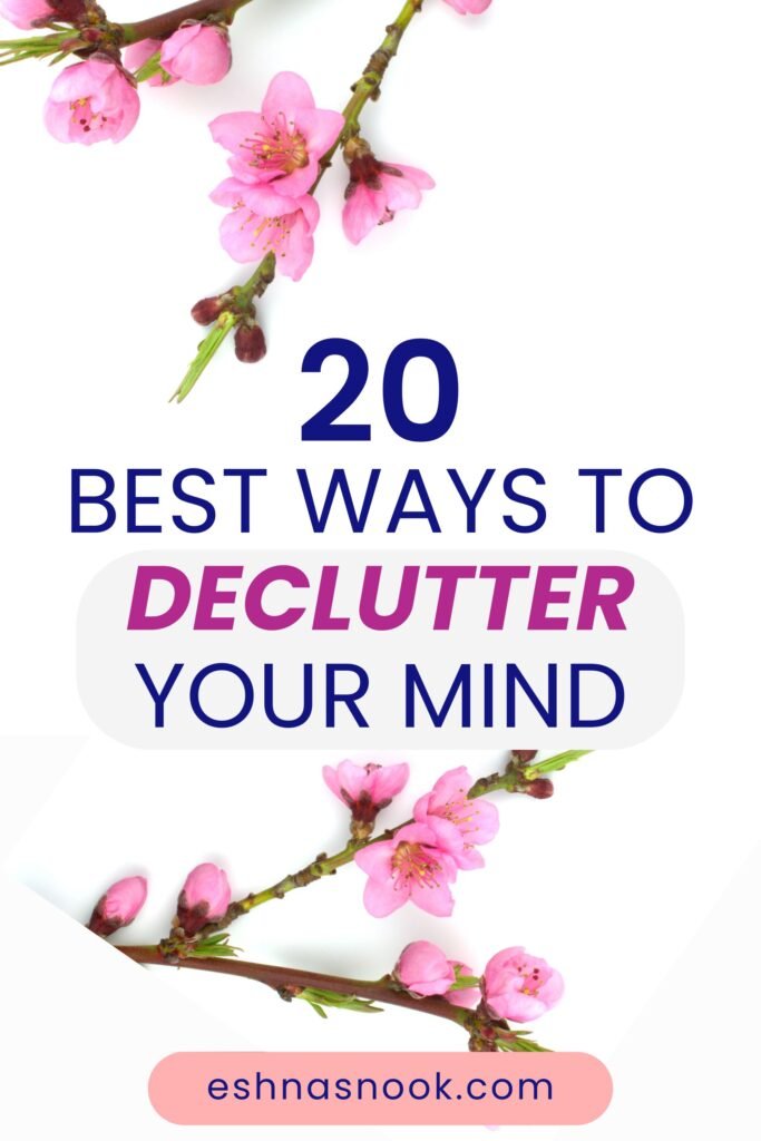 declutter your mind