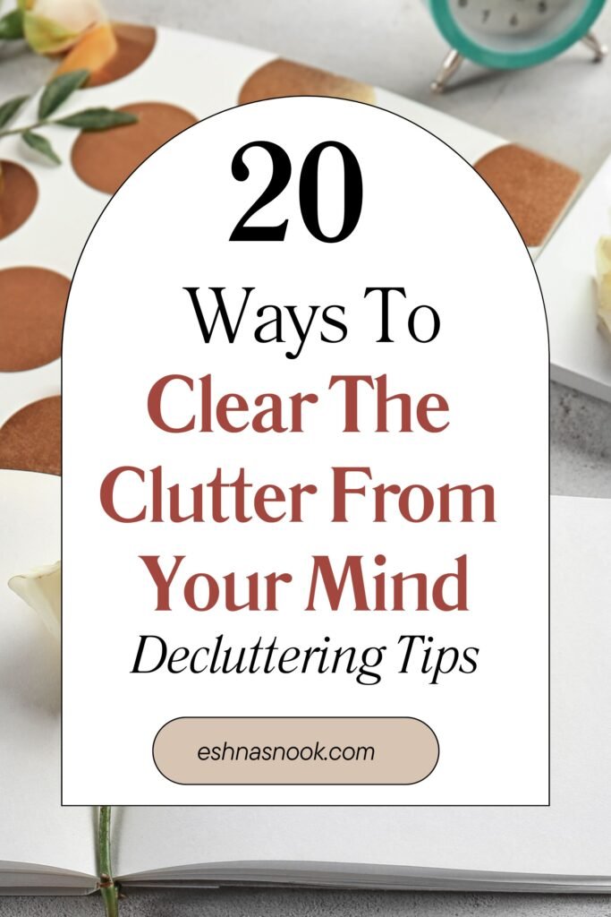 mind decluttering tips