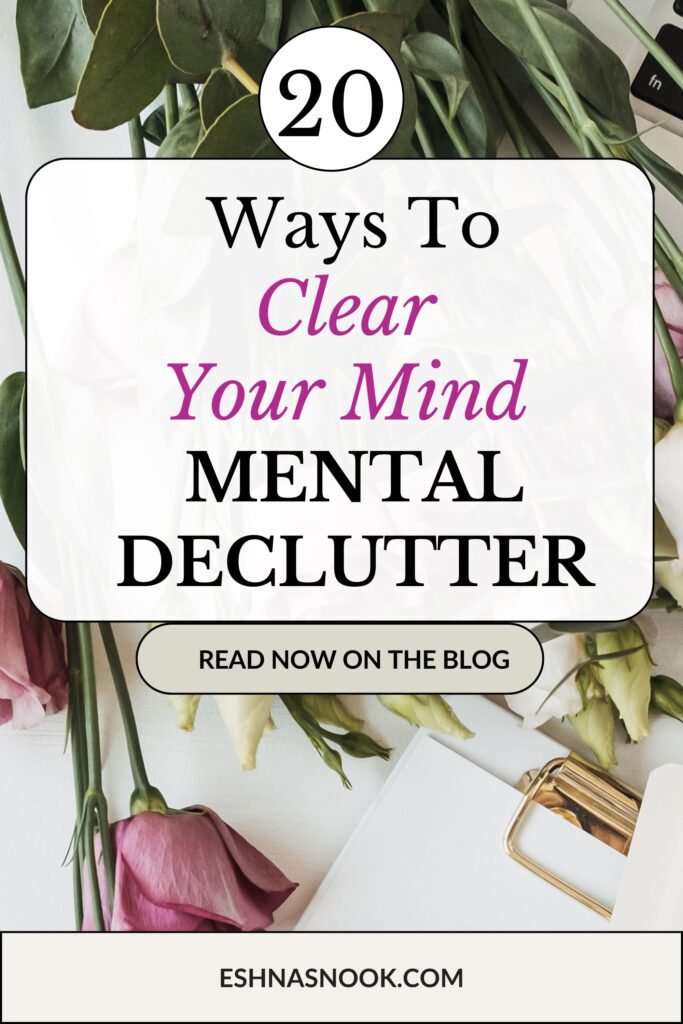 mental declutter